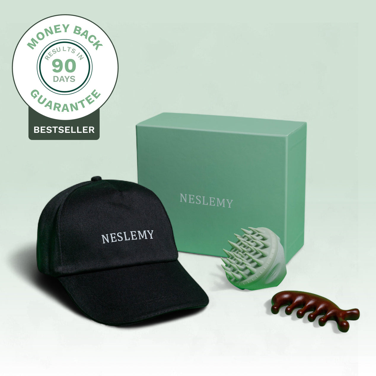 NESLEMY Laser Hair Growth Hat Set