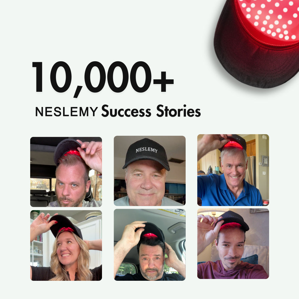 NESLEMY Laser Hair Growth Hat Set