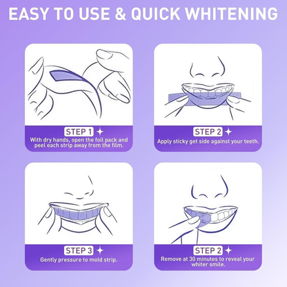 Clinclii™  Whitening Strips – Professional Teeth Whitening at Home