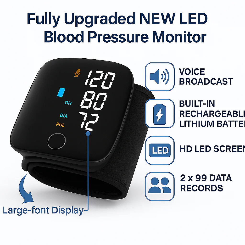🏆NESLEMY™ - Clinical-Grade BP Monitor